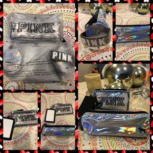 BNWT Pink VS Lanyard & pencil case